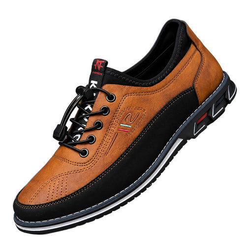 Άνετα δερμάτινα παπούτσια slip-on